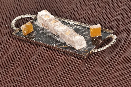 025 - Safran fıstıklı lokum