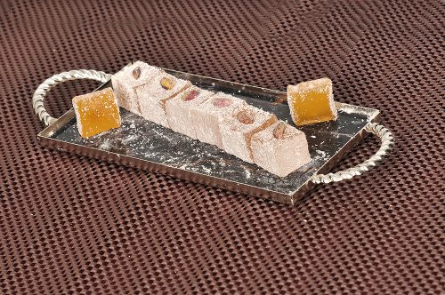 026 - Safran fıstıklı lokum